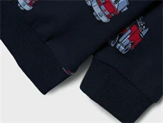 Name It dark sapphire brandbil sweatshirt